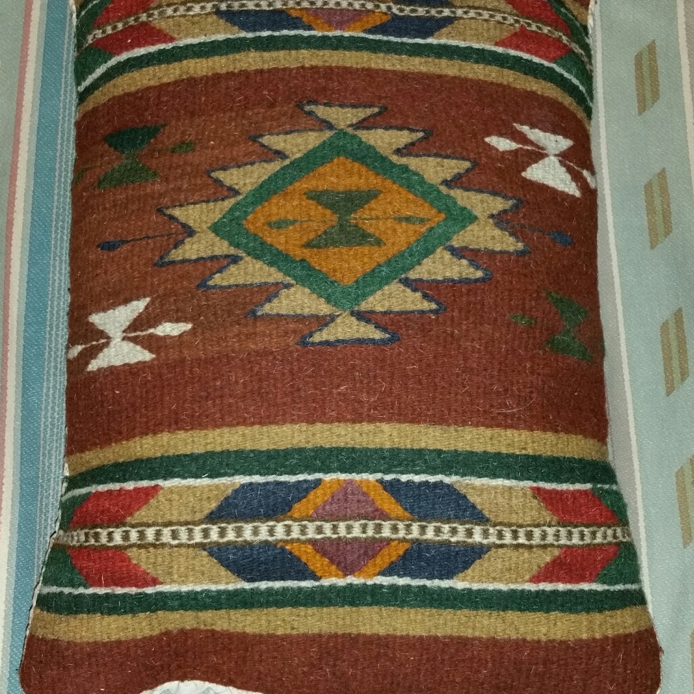 Beautiful native American pillow.